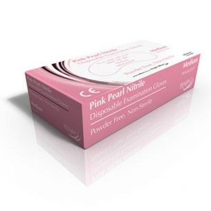 NITRILE PEARL MINT P/VRIJ LARGE 100ST