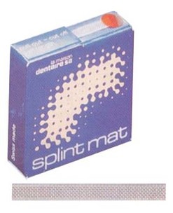 SPLINTMAT SPALK STAAL ROL 1METER