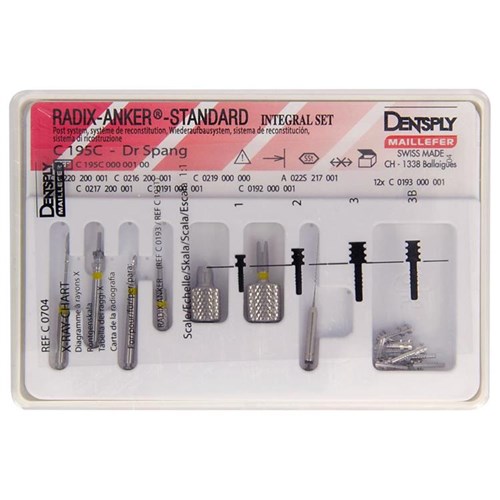 RADIX ANKERS SET STEEL SET 195C-3